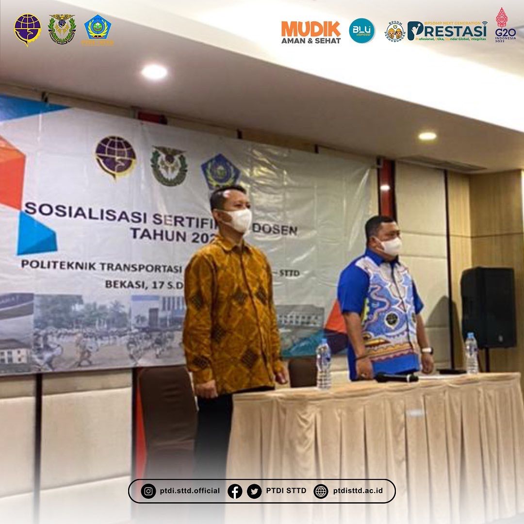Sosialisasi Sertifikasi Dosen di Lingkungan Politeknik Transportasi Darat Indonesia-STTD