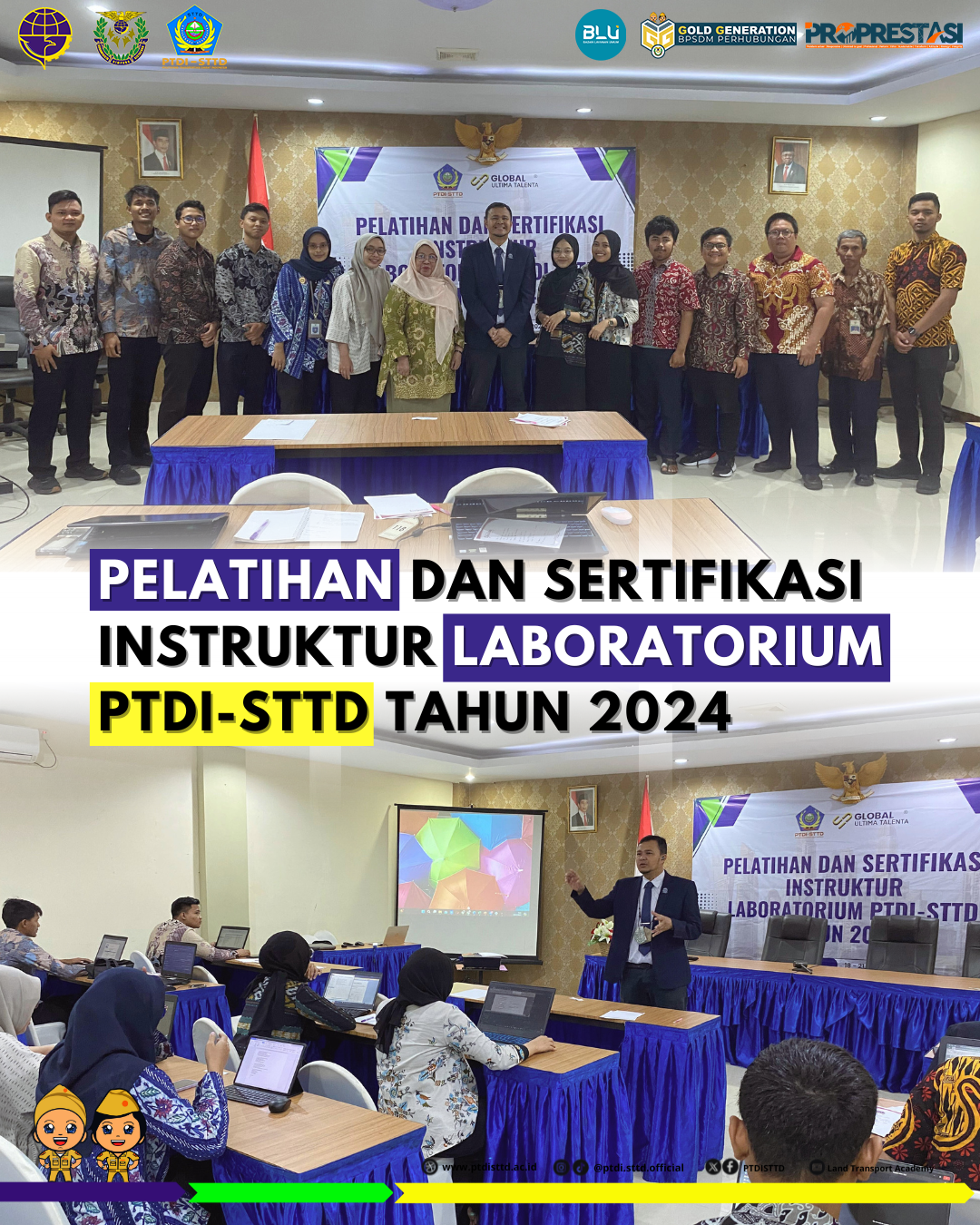 Pelatihan dan Sertifikasi Instruktur Laboratorium PTDI-STTD